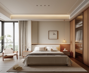 New Chinese Style Bedroom-ID:752790075