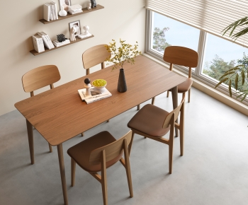 Modern Dining Table And Chairs-ID:186913015