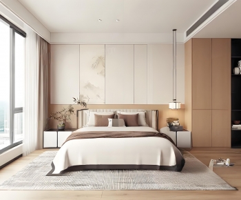 New Chinese Style Bedroom-ID:516047001