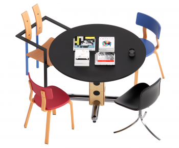 Modern Dining Table And Chairs-ID:446873909