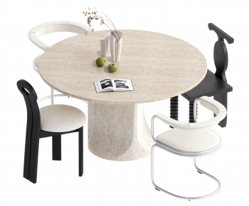 Modern Dining Table And Chairs-ID:327344894