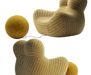 Modern Single Sofa-ID:354995974