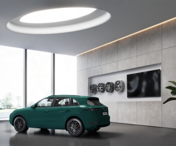 Modern Exhibition Hall-ID:988137964