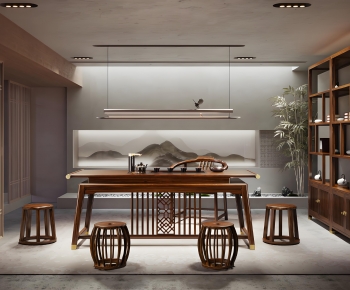 New Chinese Style Tea House-ID:613298899