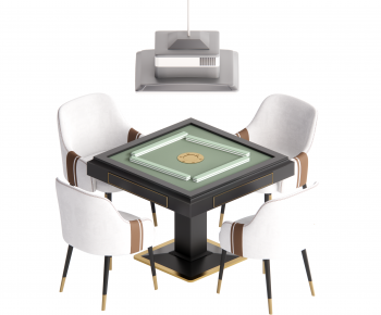Modern Mahjong Tables And Chairs-ID:468173983