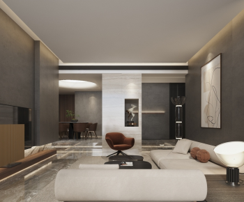 Modern A Living Room-ID:379101997