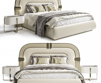 Modern Double Bed-ID:850030903