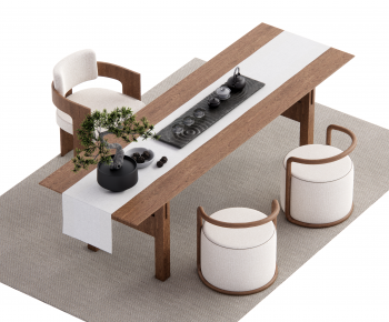 New Chinese Style Tea Tables And Chairs-ID:993568912