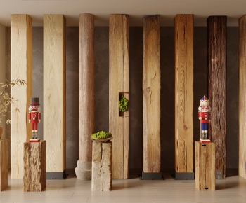 Wabi-sabi Style Column-ID:676768067