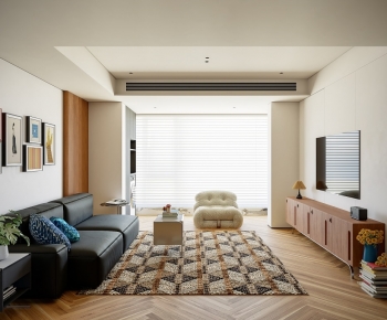 Modern A Living Room-ID:724349035