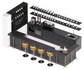 Modern Counter Bar-ID:357084992
