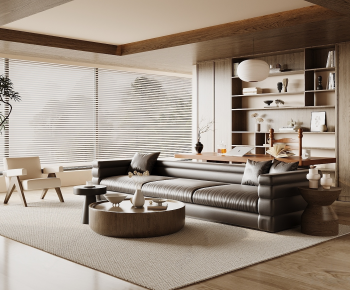 Modern A Living Room-ID:907696012