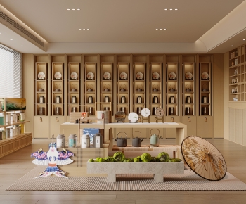 New Chinese Style Tea Shop-ID:185867073