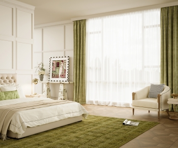 French Style Bedroom-ID:705738079