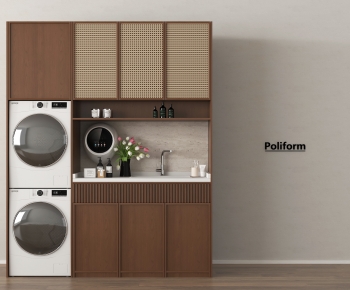 Modern Laundry Cabinet-ID:342483042