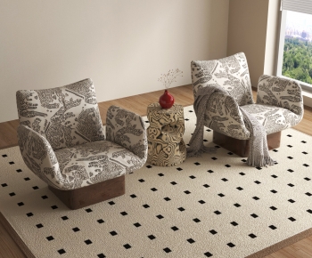 French Style Single Sofa-ID:482311968