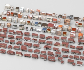 Modern Residential Building-ID:723557955