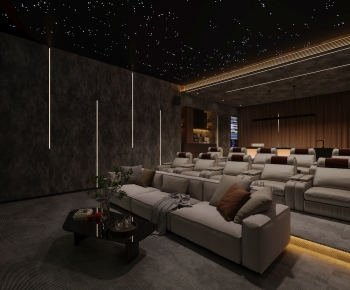 Modern Audiovisual Room-ID:695060971