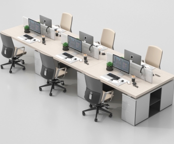 Modern Office Desk And Chair-ID:768098123