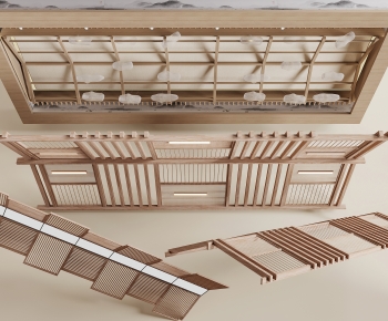 New Chinese Style Suspended Ceiling-ID:619302034