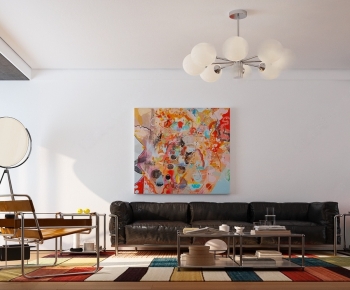 Modern A Living Room-ID:234690904