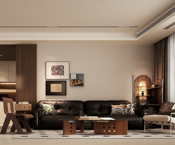 Modern A Living Room-ID:705010975