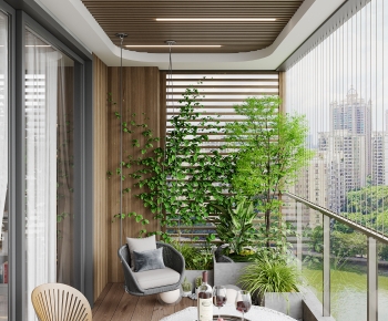 Modern Leisure Balcony-ID:620620977