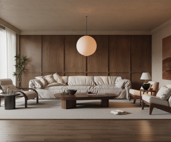 Wabi-sabi Style A Living Room-ID:547409186