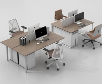 Modern Office Desk And Chair-ID:336671117