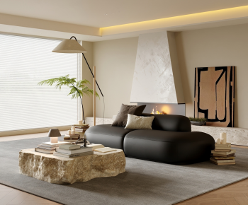 Modern A Living Room-ID:103121048