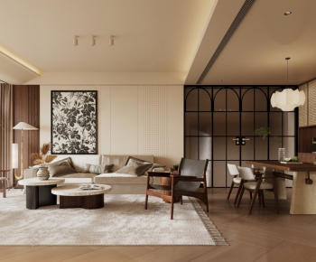 Modern A Living Room-ID:450520569