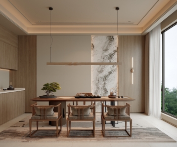 New Chinese Style Tea House-ID:740442048