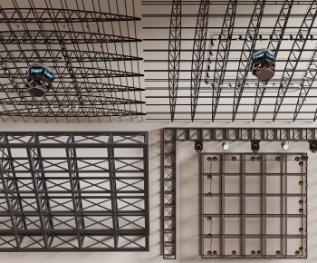 Industrial Style Suspended Ceiling-ID:870421897