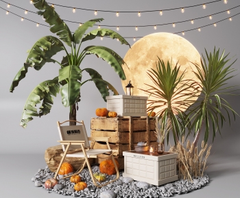 Modern Plant Landscaping-ID:152867086