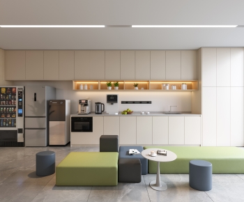 Modern Office Tea Room-ID:570946931