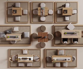 New Chinese Style Tea Tables And Chairs-ID:606600058