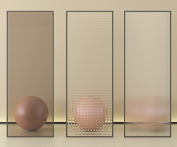 Modern Glass Screen Partition-ID:697618965