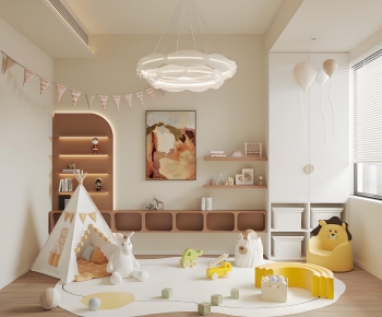 Modern Children's Room Activity Room-ID:357172976