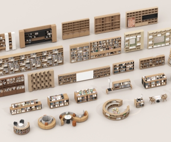 Modern Bookcase-ID:891787058