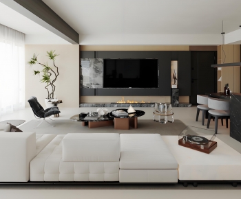 Modern A Living Room-ID:347713958