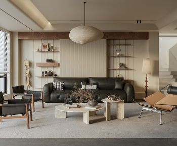 Modern A Living Room-ID:481431017