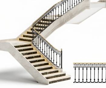 European Style Staircase-ID:612411024