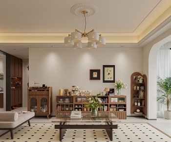 Modern A Living Room-ID:958477025