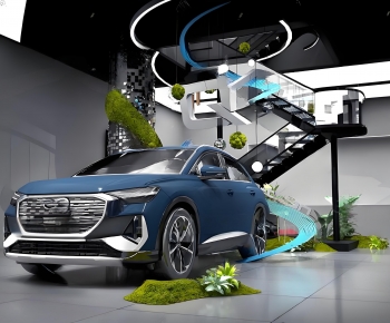 Modern Exhibition Hall-ID:793480928