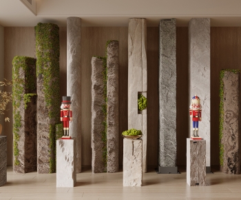 Wabi-sabi Style Column-ID:255105027