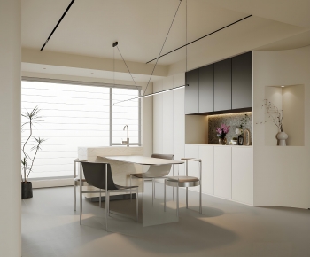 Modern Dining Room-ID:901695973