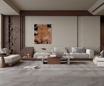 Modern A Living Room-ID:340446001