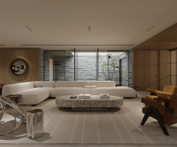 Modern A Living Room-ID:882319937