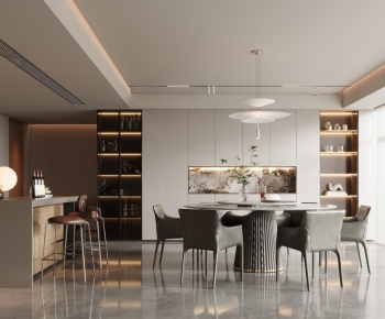 Modern Dining Room-ID:508941898