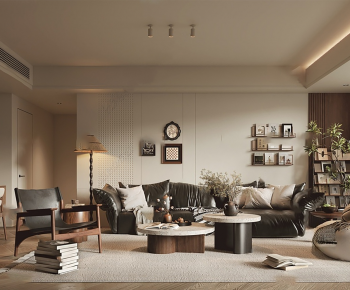 Modern A Living Room-ID:905853036
